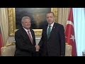 Turkish Prime Minister Fires Back At Criticism From German President Turkish Prime Minister Fires Back At Criticism From German President