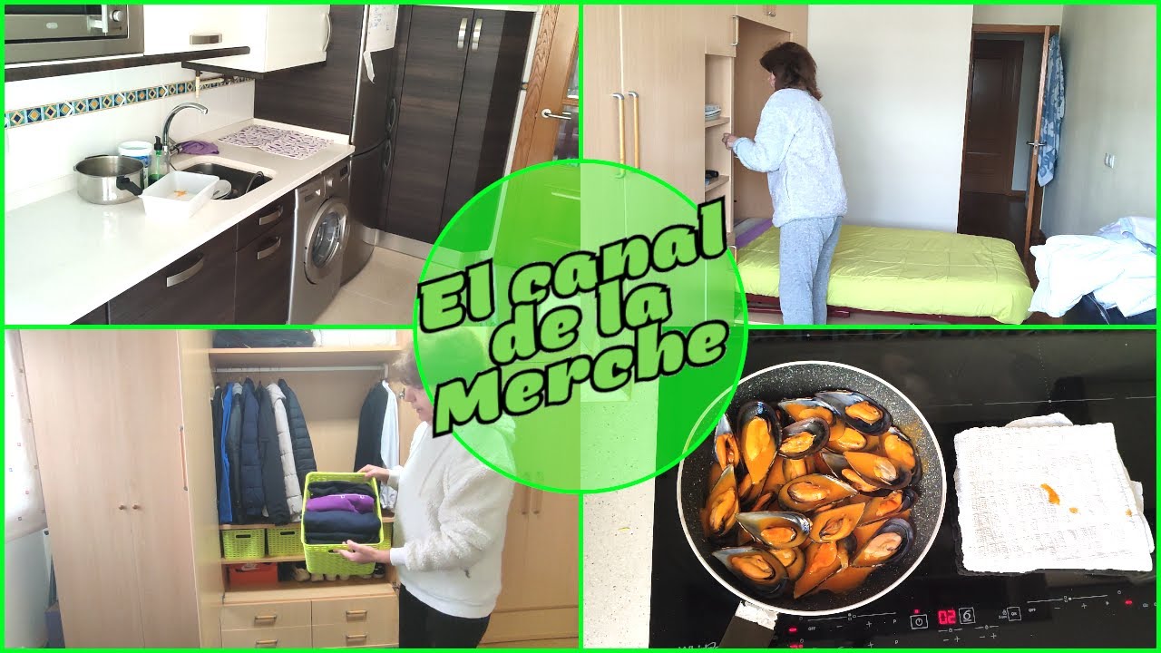Rutina diaria / Organización de armario / Mejillones en salsa