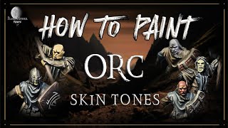How to Paint Orc Skin! | 5 Different recipes!