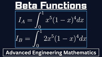 How To Solve Difficult Integrals Using Beta Function 1 of 8