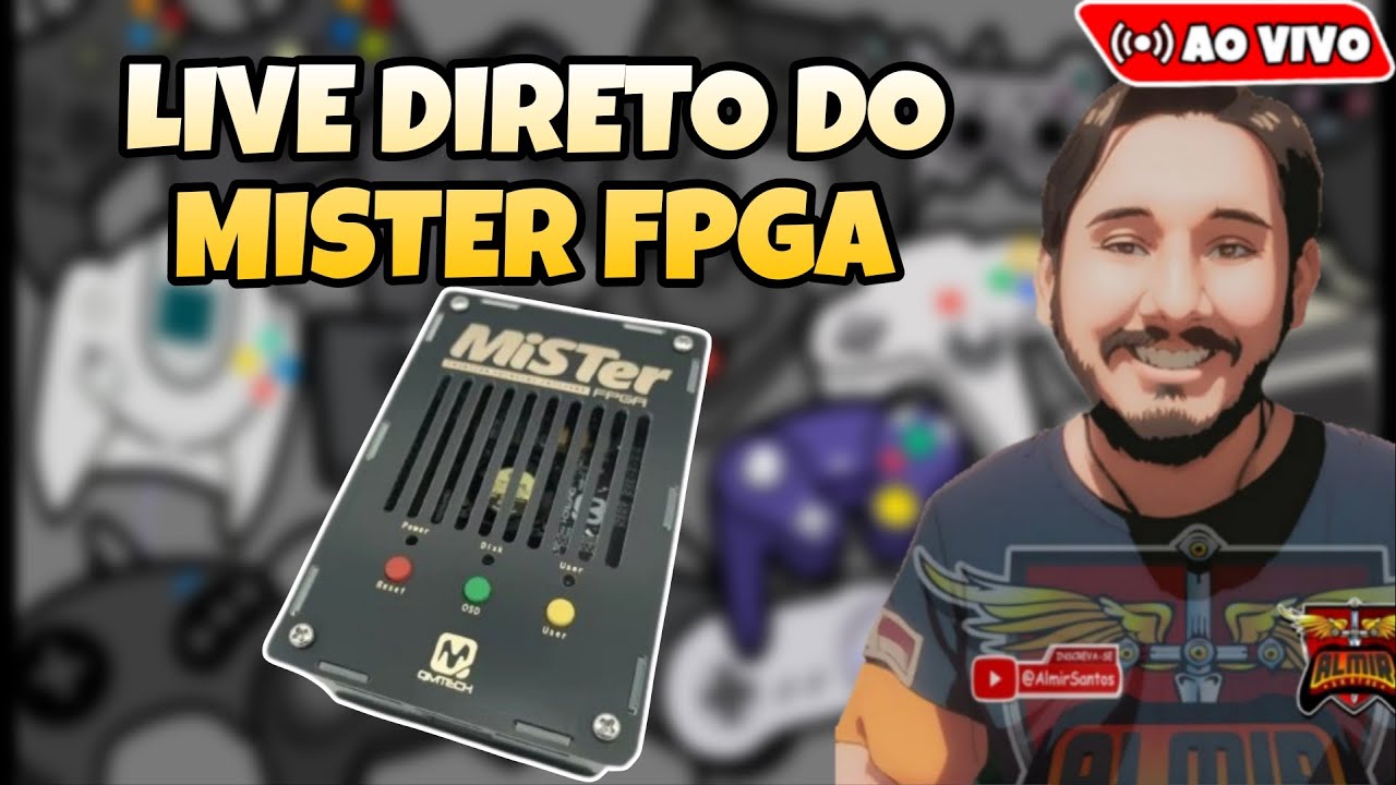 MISTER Live Retrô - Direto do Mister FPGA - Ao Vivo