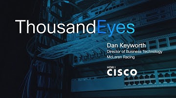 How McLaren Formula 1 Team uses Cisco ThousandEyes for AI-powered network visibility | How I Cisco