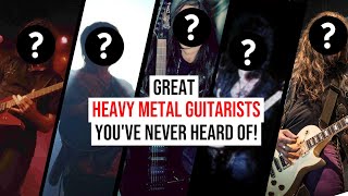 5 Great Heavy Metal GUITARISTS You Never Heard Of!! (80s edition)