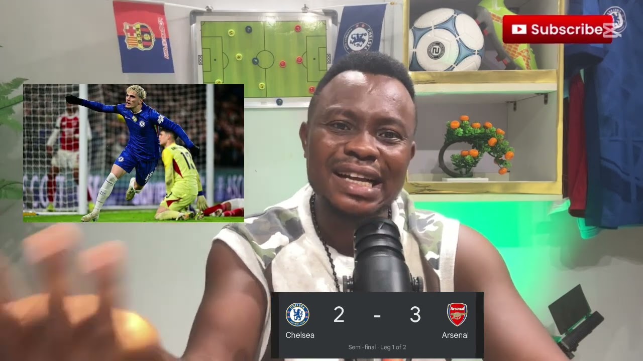 Chelsea vs arsenal Nigeria fan 