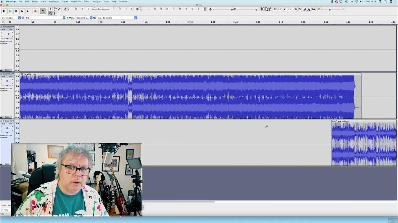 Mixing Songs Together With Audacity YouTube