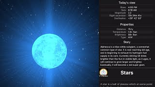 Stellar Tour Augmented Reality Astronomy iPhone App 🔭 AppFinders screenshot 2