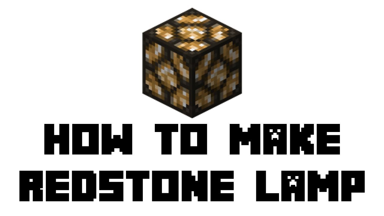 How To Make A Redstone Lamp In Minecraft Materials Required Crafting Guide How To Use