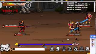 Ninja Saga PVP : Dario & Labinot VS Maulik & LastUchiha screenshot 4