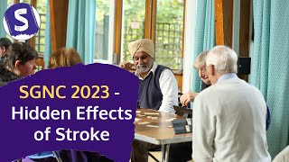 Support groups can help recognize hidden effects of stroke - Stroke Group Network Conference 2023