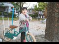 こどもの自転車"tokyobike paddle"から ”little tokyobike”へ。スタッフの子供は、このタイミングで乗り換えました。