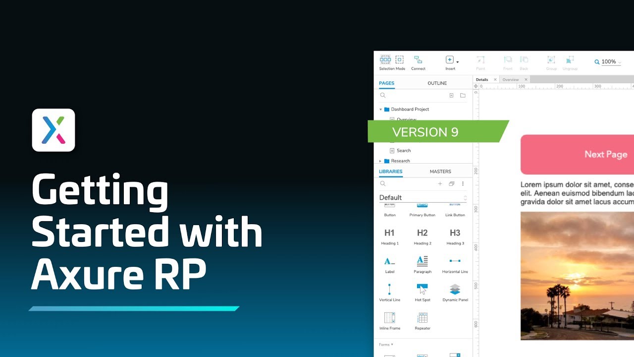 New Getting Started with Axure RP 9