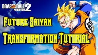 XENOVERSE 2- How to Get Future Saiyan Transformation!!