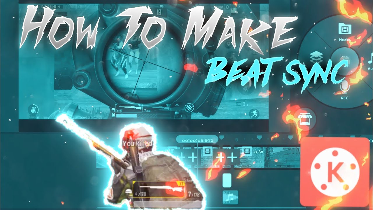 how to make a beat sync Montage in kinemaster on  Android 📽️