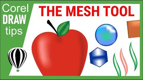The mesh tool in CorelDraw