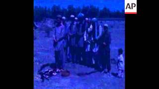 SYND 26 09 79 AFGHAN CAMP ON THE BORDER WITH PAKISTAN