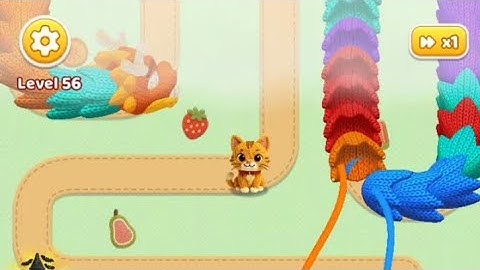 Wool Crush Level 56 Walkthrough Gameplay Android,iOS 