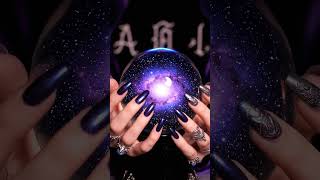 Mysterious Cosmic Crystal Ball Tapping! ✨🔮🌌 Satisfying Clicks AI ASMR #shorts