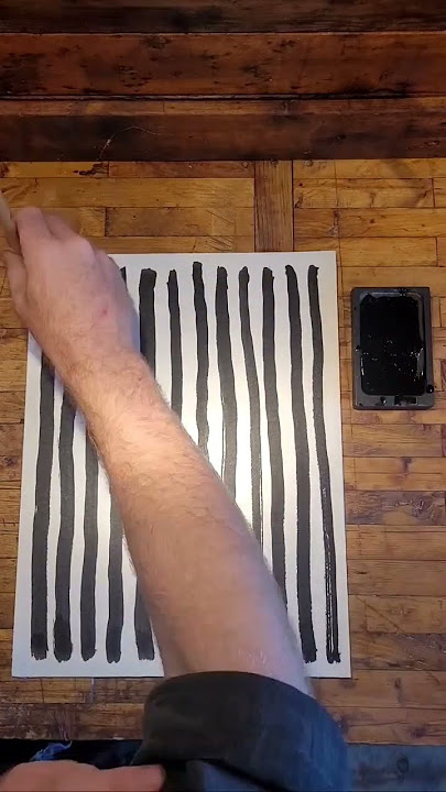 Zen Lines: The meditation where you draw one single line many times to create a self-portrait