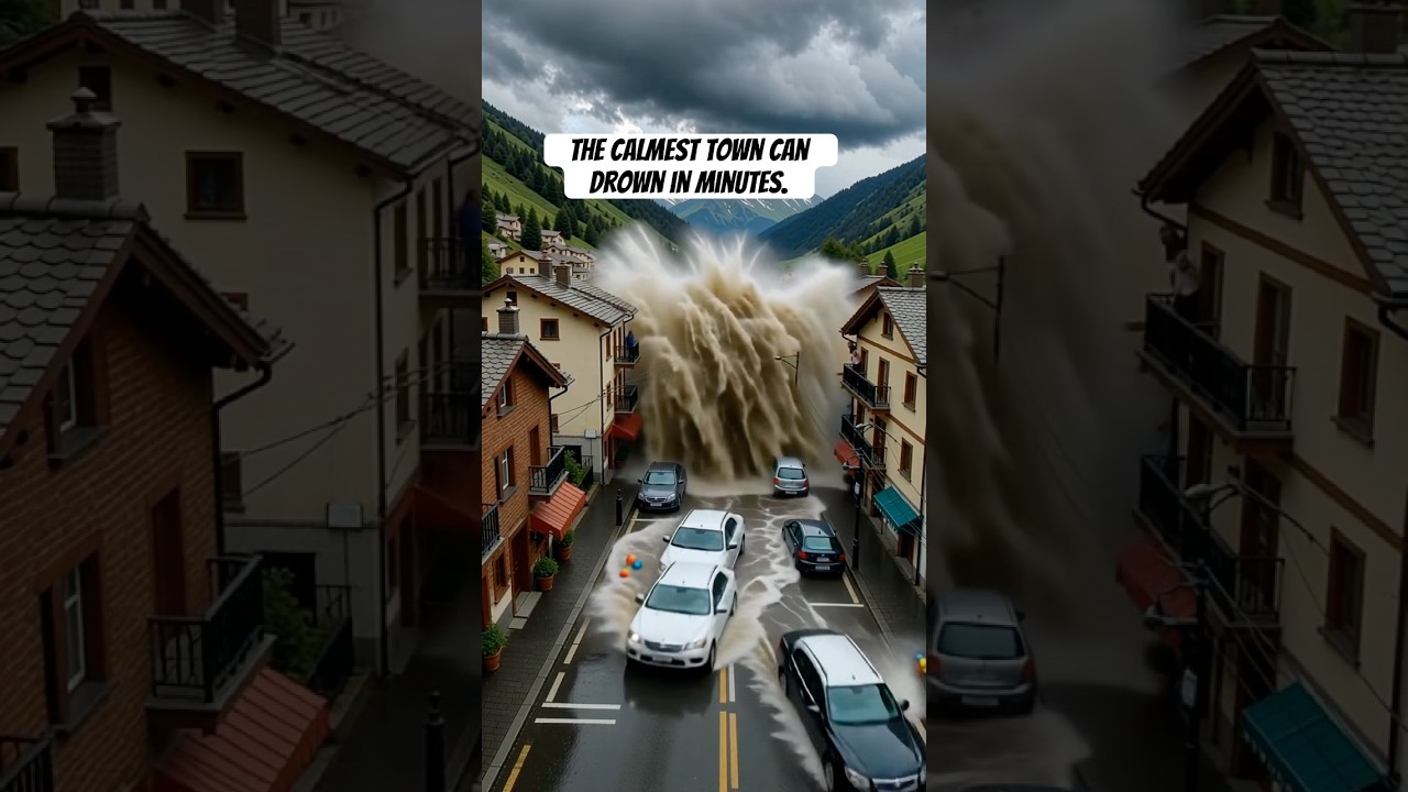 Flash Flood Sweeps Mountain Town – Chaos in Minutes! 🌊🏔️ 