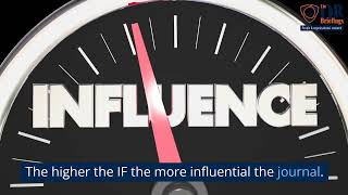 The impact factor of a journal