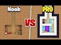 Minecraft - NOOB VS PRO (Secret Base in Minecraft)