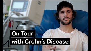 On Tour with Crohn's Disease | Newsbeat Documentaries