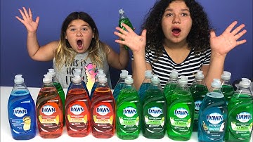 Don’t Choose the Wrong Dish Soap Slime Challenge