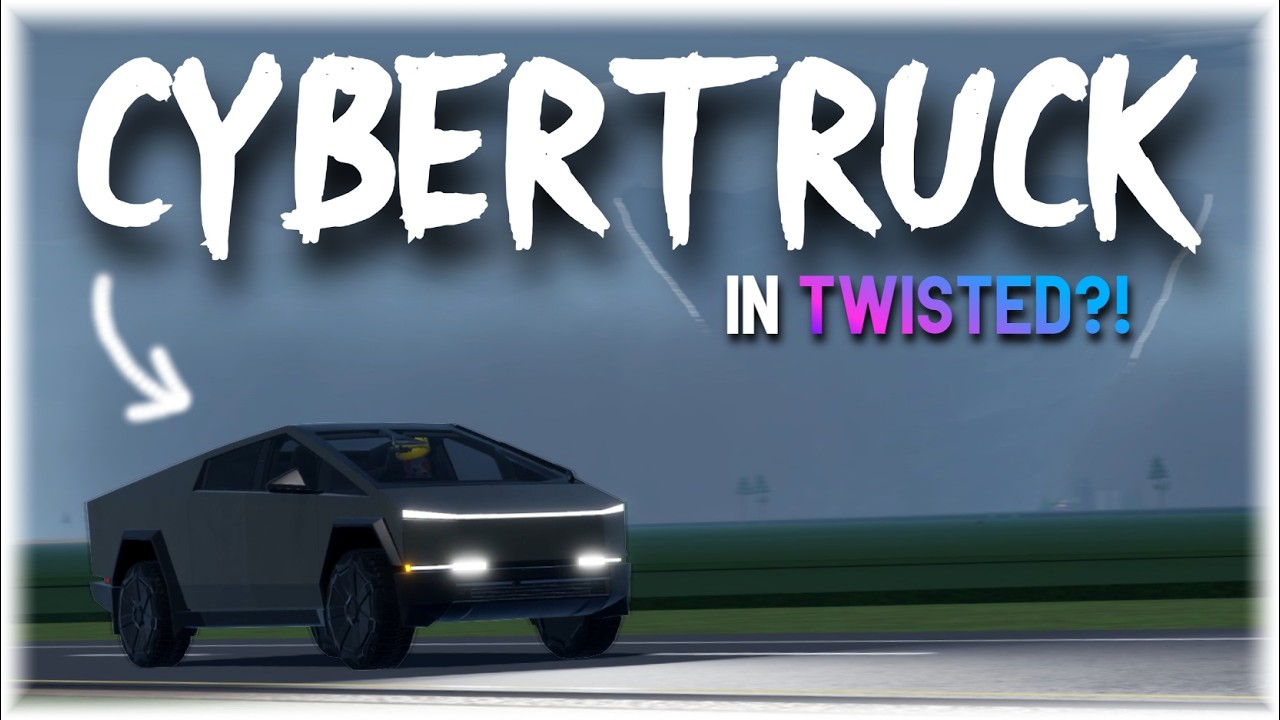Chasing INSANE Tornadoes With A Tesla Cybertruck In Twisted 1.22?! | Roblox Twisted 1.22
