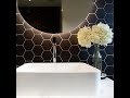 JUBIN CANTIK - HEXAGON MATT BLACK Installation! BACKSPLASH!! Tile ON Tile.