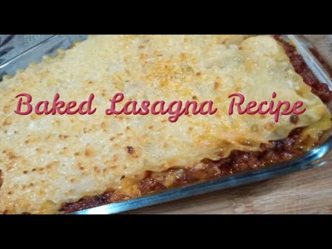 The ultimate comfort food lasagna, with layers of rich homemade meat sauce, creamy béchamel sauce , . 