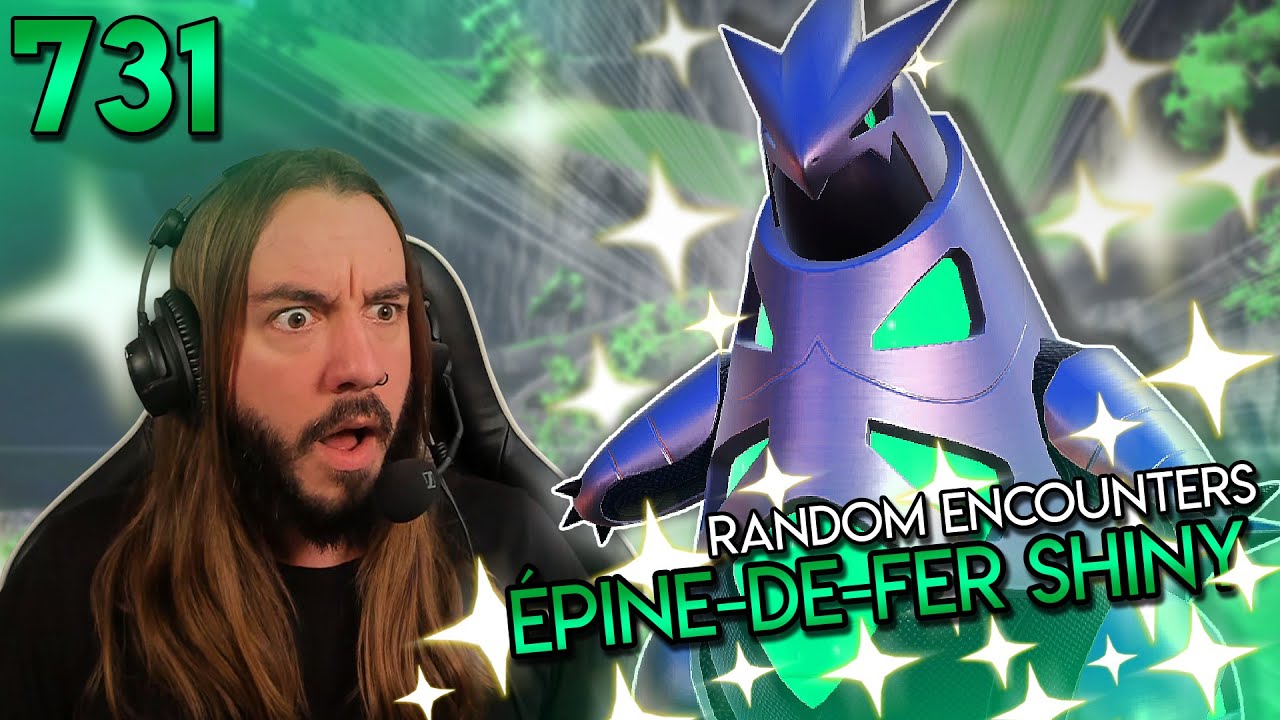 Pokémon Shiny Épine-de-Fer 6IV Français - Pour Pokémon Écarlate/Violet Sur Nintendo Switch