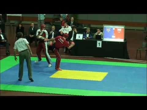 WAKO Kickboxing EC 08: Lightcontact -79kg FINALE: Zoltan Dancso (HUN) vs. Robert Matya (POL)