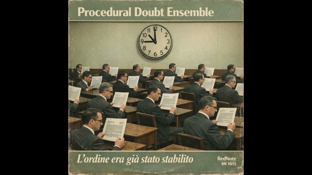 L’ordine era già stato stabilito – Red Note Jazz