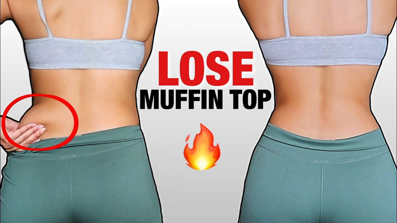 Muffin Top Workout 10 Minutes Lose Love Handles Celamarr Youtube