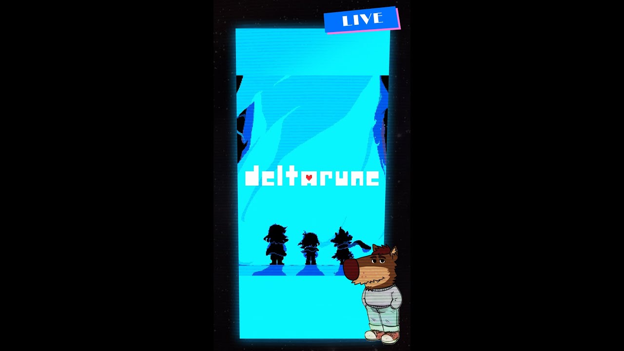 Deltarune chapter 2 vertical stream - YouTube