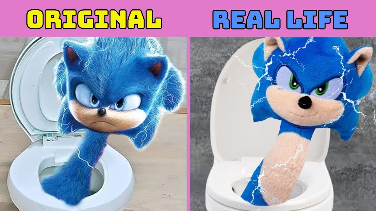 Sonic's Special Challenge - Sonic The Hedgehog 3 Animation | Sonic Original vs Plush Toys