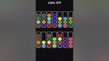 Ball Sort Puzzle Level 1377