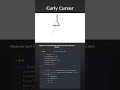 ✨ Curly cursor Animation