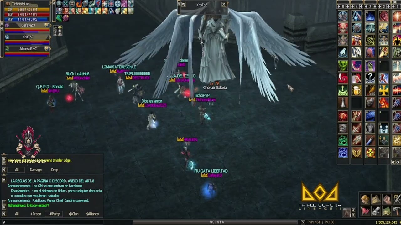 🔥 Reclutamiento Abierto – Clan Triple Corona L2 Sudamérica