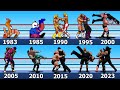 Wrestling games evolution 1983  2023