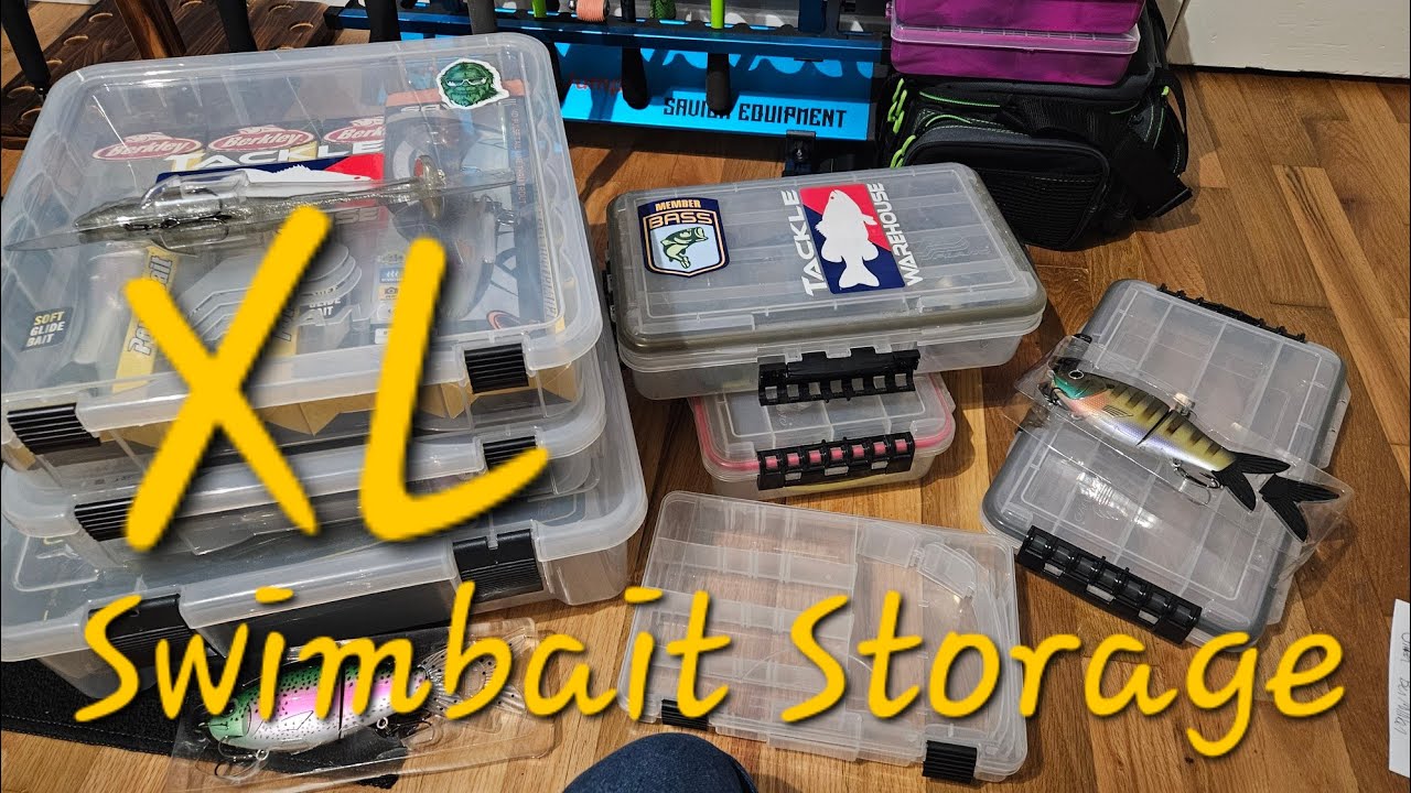 Swimbait Storage!!! OVERSIZED BAITS!