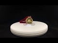 Video: Gold Graduation Medal 2" - MSL1018G