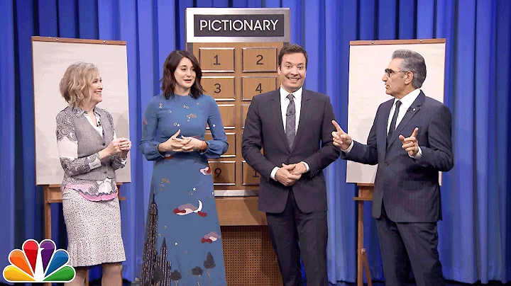 Pictionary with Shailene Woodley, Eugene Levy and ...