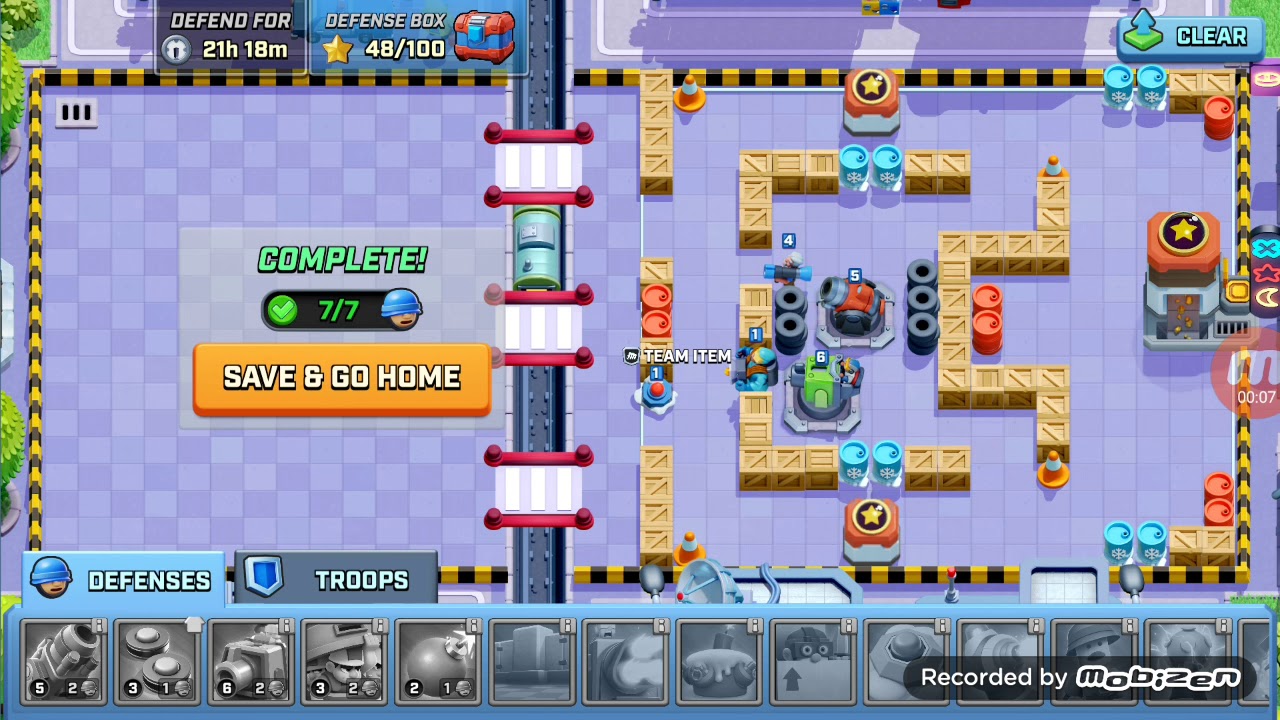 Rush Wars Hq Level 3 BEST DEFENSE/ATTACK