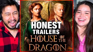 Game of Thrones HOUSE OF THE DRAGON Honest Trailers REACTION