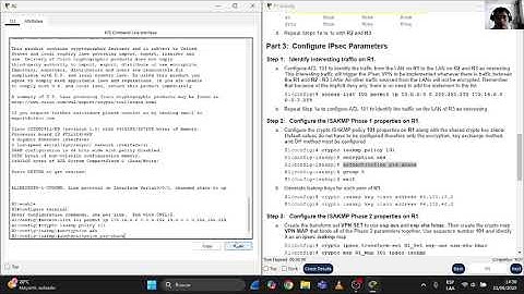 7.3.2.8 Packet Tracer - Configuring GRE Over IPsec Martinez Apaza Bryan Julius