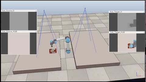 V-REP Simulation of Arm Manipulator Robot with Suction Pad inspired by Amazon Robotics Challenge