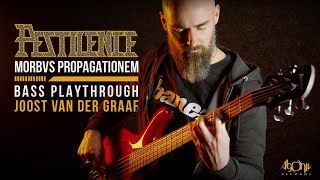 PESTILENCE | Joost van der Graaf | &quot;Morbvs Propagationem&quot; (Official Bass Playthrough)