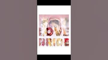 Bride photo poster corel graphic design coreldraw design coreldraw tutorial #coreldraw #design