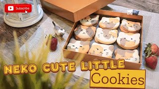 EASY Neko Cute Little Cookies l CAT Cookies l Diary #10